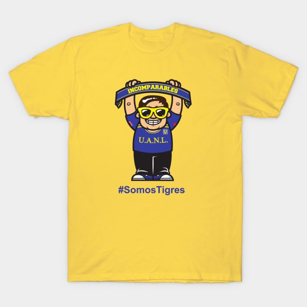 Somos Tigres- Daniel Arzola T-Shirt by goliath72